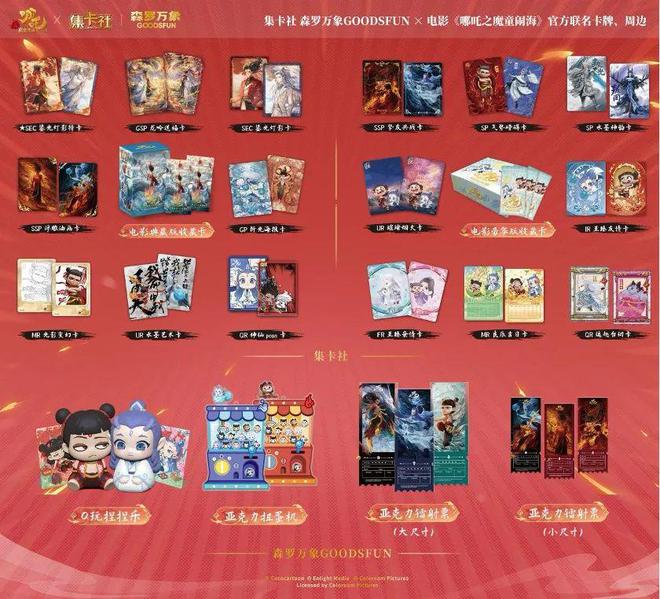 卡牌销售破亿！杰森娱乐集团出品开元棋牌首发：《哪吒2》收藏(图2)